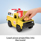 Fisher-Price Imaginext Disney and Pixar Toy Story Pizza Planet Truck with 3-inch Buzz Lightyear & Alien Friend Action Figures, Toy Vehicle & Pizza
