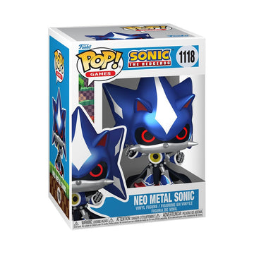 Funko Pop! Games: Sonic The Hedgehog - Neo Metal Sonic - Collectable Vinyl Figure - Gift Idea - Official Merchandise - Toys for Kids & Adults - Video