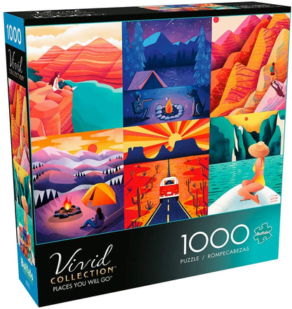 Buffalo Games - Places You Will Go - 1000 Piece Jigsaw Puzzle