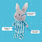 Kids Preferred Goodnight Moon Bunny Plush Cuddle Pal 14 Inch - Baby's First Stuffed Animal Blankie