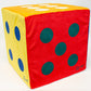 12" Large Foam Fuzzy Dice for Indoor or Outdoor