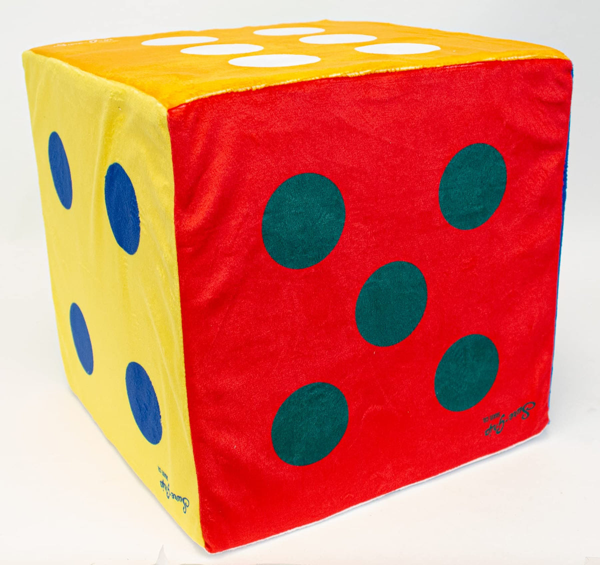 12" Large Foam Fuzzy Dice for Indoor or Outdoor