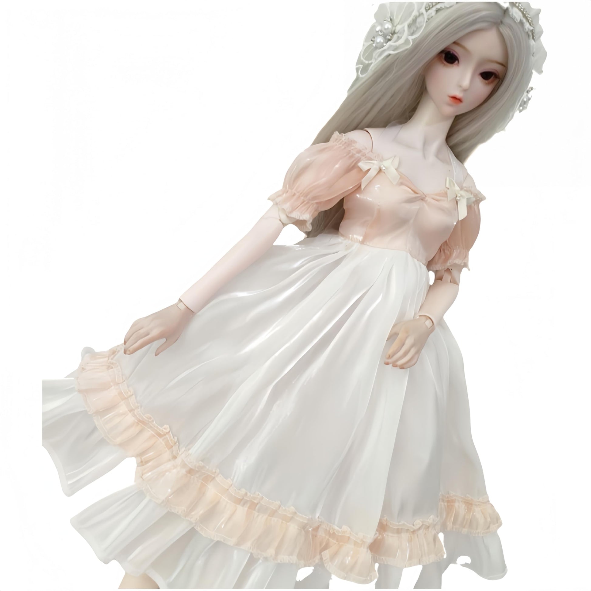 QGYDYH Bjd Doll Clothes,Ball Jointed Doll Clothes,Handmade?Fashionable Dress?for 1/3?1/4?1/6 bjd Doll (Yellow, 1/3)