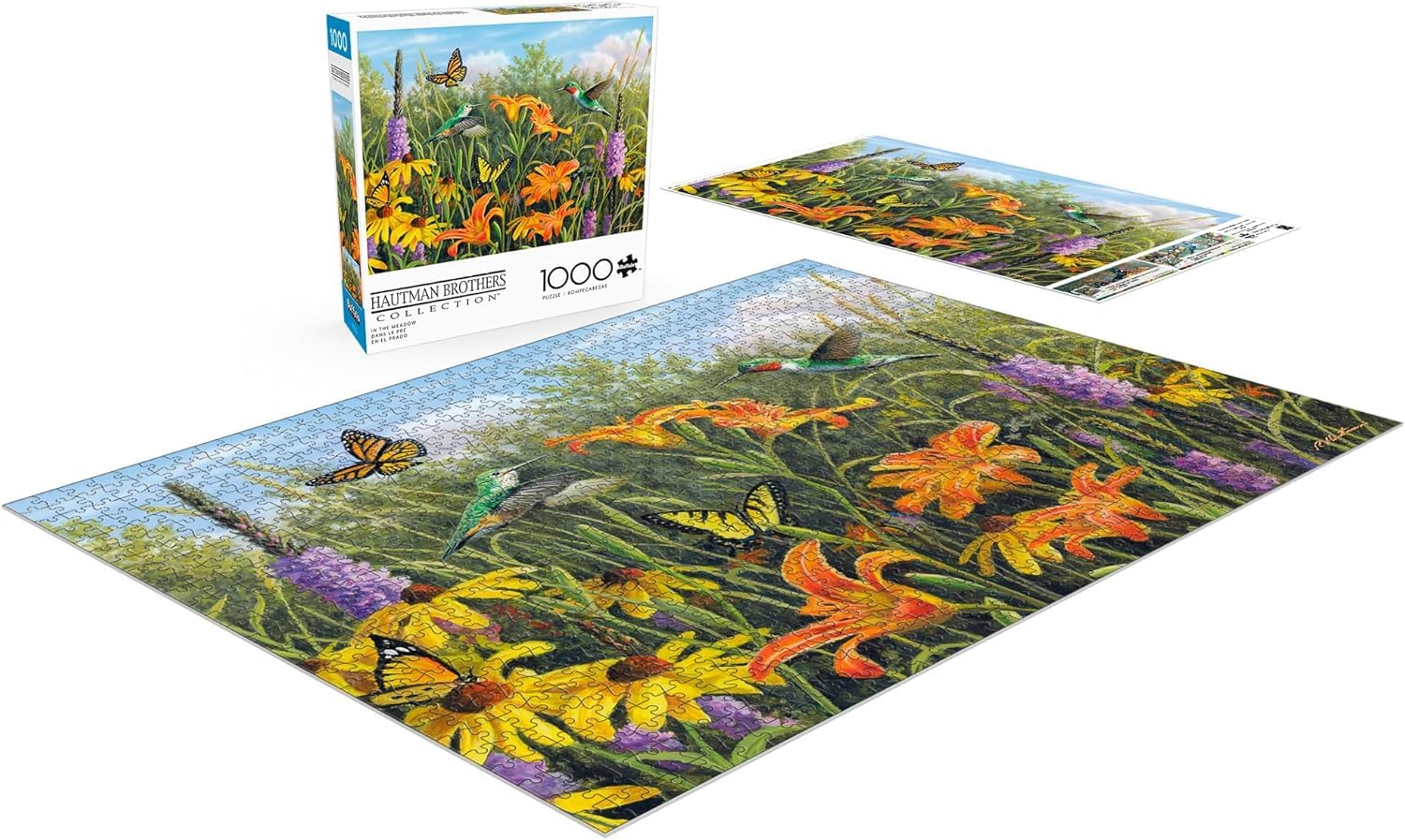 Buffalo Games - in the Meadow - 1000 Piece Jigsaw Puzzle for Adults