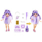 RAINBOW HIGH Creative Crystals Purple - 28 cm Purple Mannequin Doll with Crystal Accessory Kit, Ring for You, Resin Game, Gift for 8+ Years