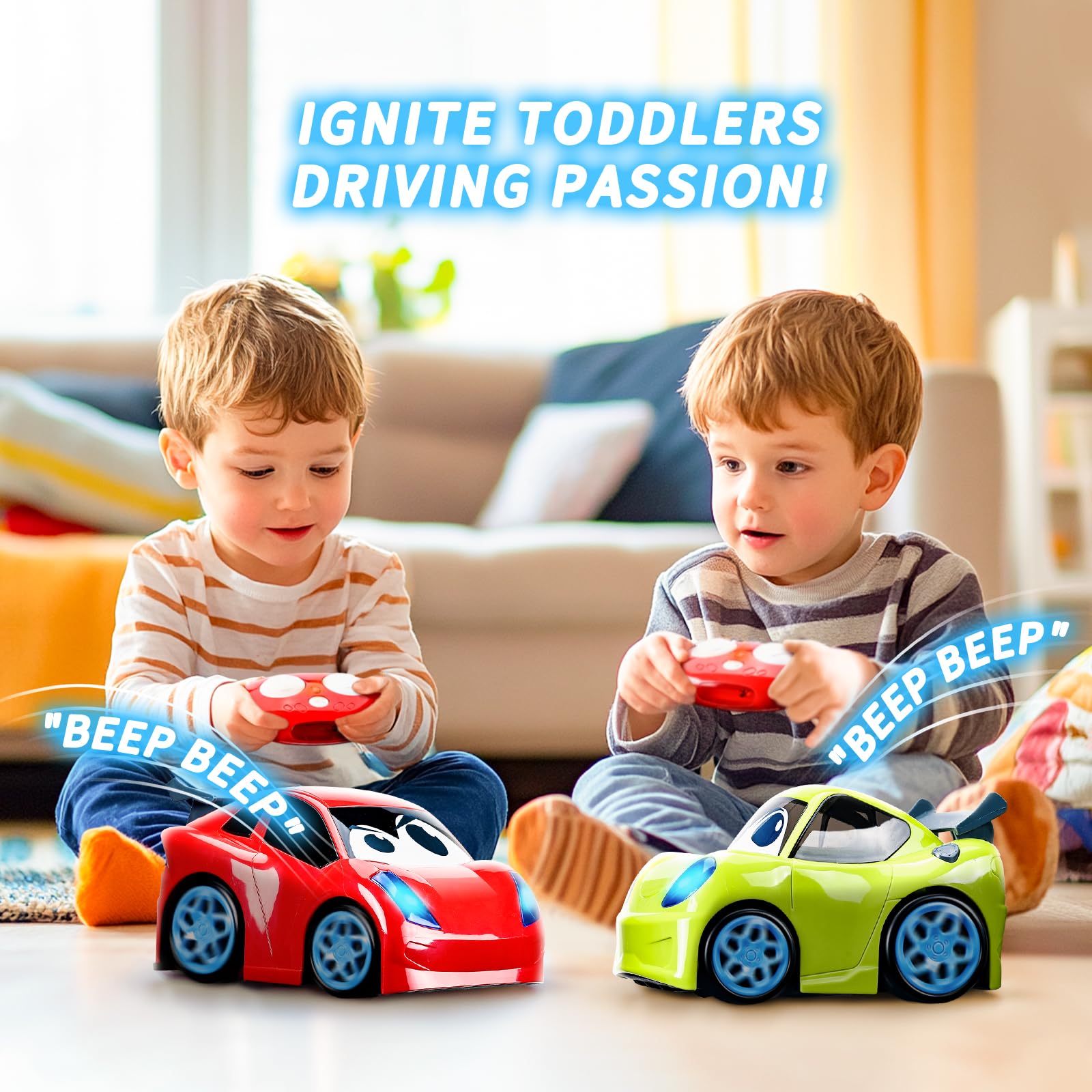AEROQUEST Remote Control Car, RC Car for Toddlers