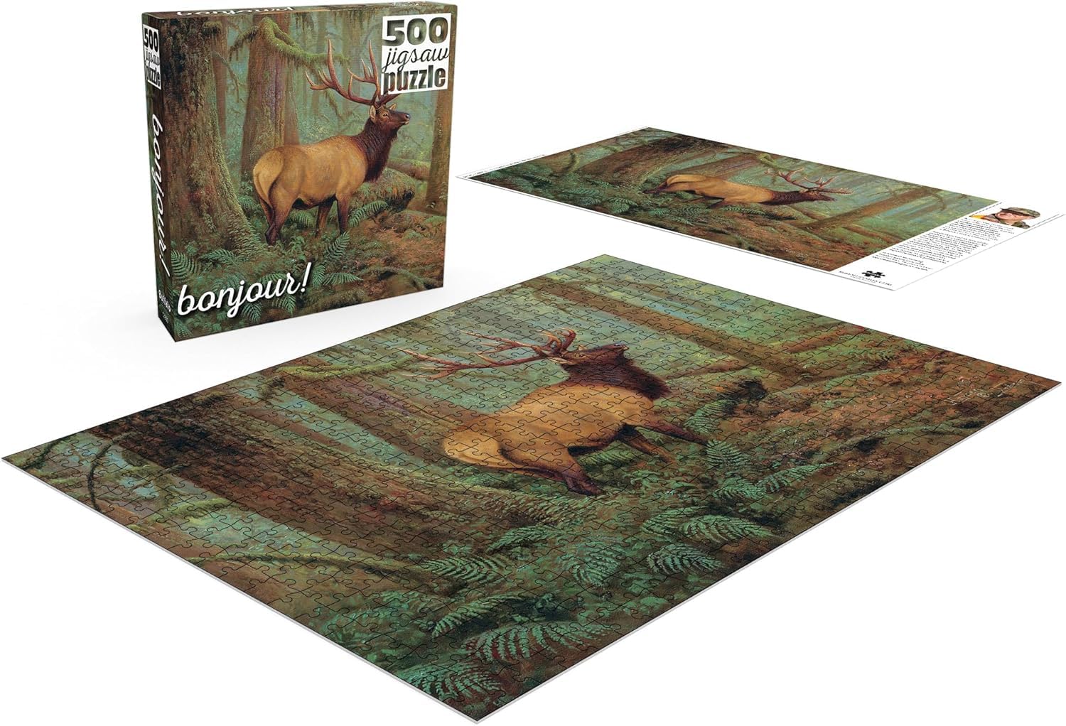 Buffalo Games - Forest King - 500 Piece Jigsaw Puzzle for Adults