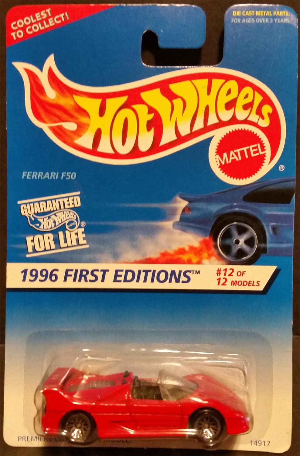 Hot Wheels FERRARI F50 2007 All Stars Series Red Ferrari F50 1:64 Scale Collectible Die Cast Metal Toy Car Model #148