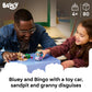 LEGO Bluey Grannies with Bingo and Bluey - Building Toy for Girls & Boys, Ages 4+ - Toddler Car & Playset with 2 Characters - Gift for Birthdays