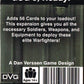 Dan Verssen Games Modern Expansion #16 - Germany Card Deck for DVG Warfighter WWII