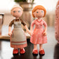 HABA Little Friends Mom Katrin - 4.5" Dollhouse Toy Doll Figure