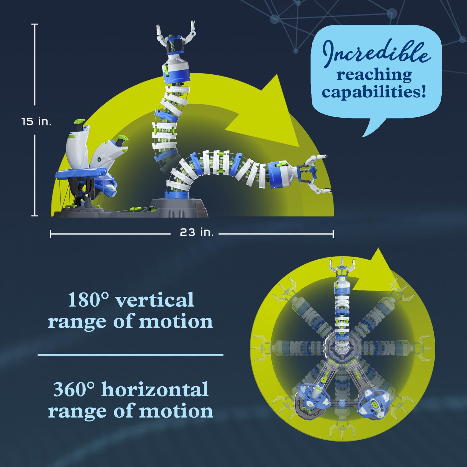 Thames & Kosmos Bionic Robotic Arm STEM Experiment Kit, Toy of The Year Finalist, Build a Mechanical Arm, No Batteries/Motors Required | Innovative