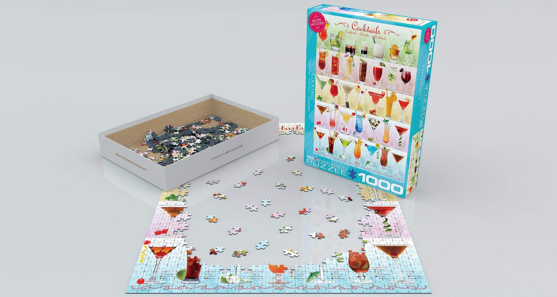 EuroGraphics Cocktails Puzzle (1000-Piece) (6000-0588)