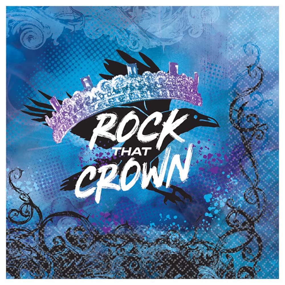 Disney Descendants 3 Luncheon Napkins, 6.5" (16-Pack) - Exclusively Designed for Fans, Perfect for Parties & Celebrations