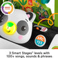Fisher-Price 2-Sided Steady Speed Panda Walker Musical Push Toy