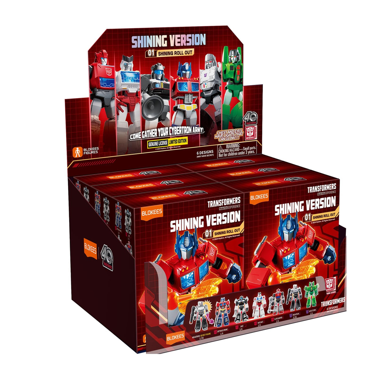 BLOKEES Transformers Shining Version 01 Shining Roll Out