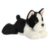 Aurora® Adorable Mini Flopsie™ Eva Boston Terrier™ Stuffed Animal - Mini Companions Ready for Playful Adventures - for Kids All Ages, Toddlers
