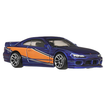 Hot Wheels Fast and Furious Tokyo Drift Car Nissan Silvia S15 Model Die Cast Scale 1:64 Length 7 cm JKX06