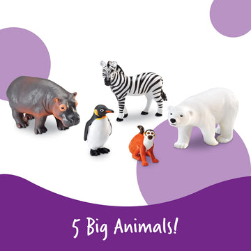 Learning Resources Jumbo Zoo Animals