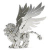 Kolotesame Mythical Manticore Type 3D Metal Puzzle Model for Adults, DIY Lion Building Model Kit, Fantasy Building Figurine for Gamers or Desk Metal
