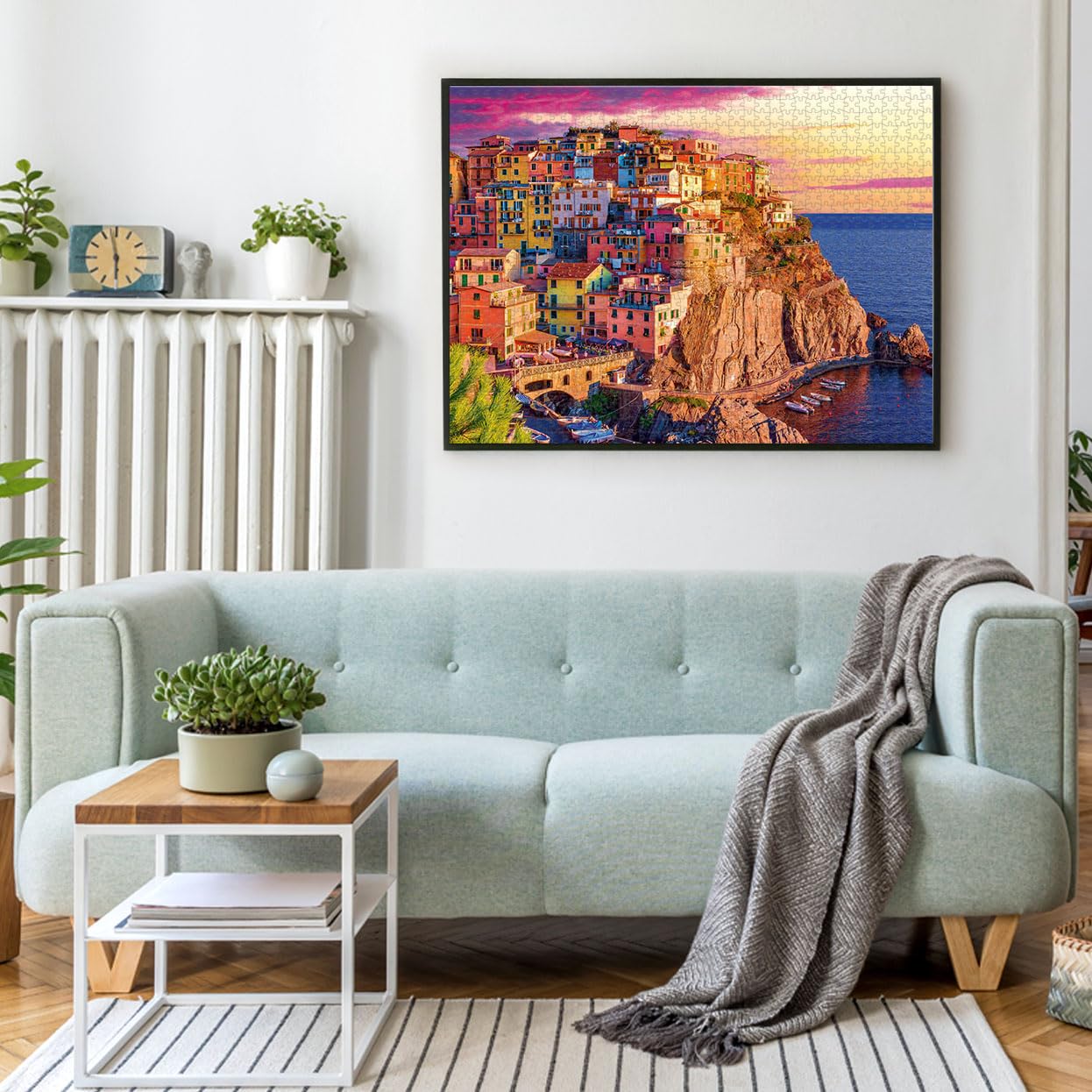 Buffalo Games - Cinque Terre Sunset - 1000 Piece Jigsaw Puzzle for Adults