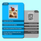 RIXUGIT 20 Pack 35pt Sleeved Card Magnetic Holders with 30 Soft Sleeves