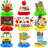 First Day Of School Decor - 9 PCS Back To School Table Decorations Welcome Back To School Decorations Back To School Decorations Honeycomb Centerpiece