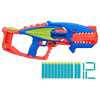 NERF DinoSquad Terrodak, 4 Blasting, Storage, 12 Elite Dart Foam Blasters, Dinosaur Toys for Kids Outdoor Games