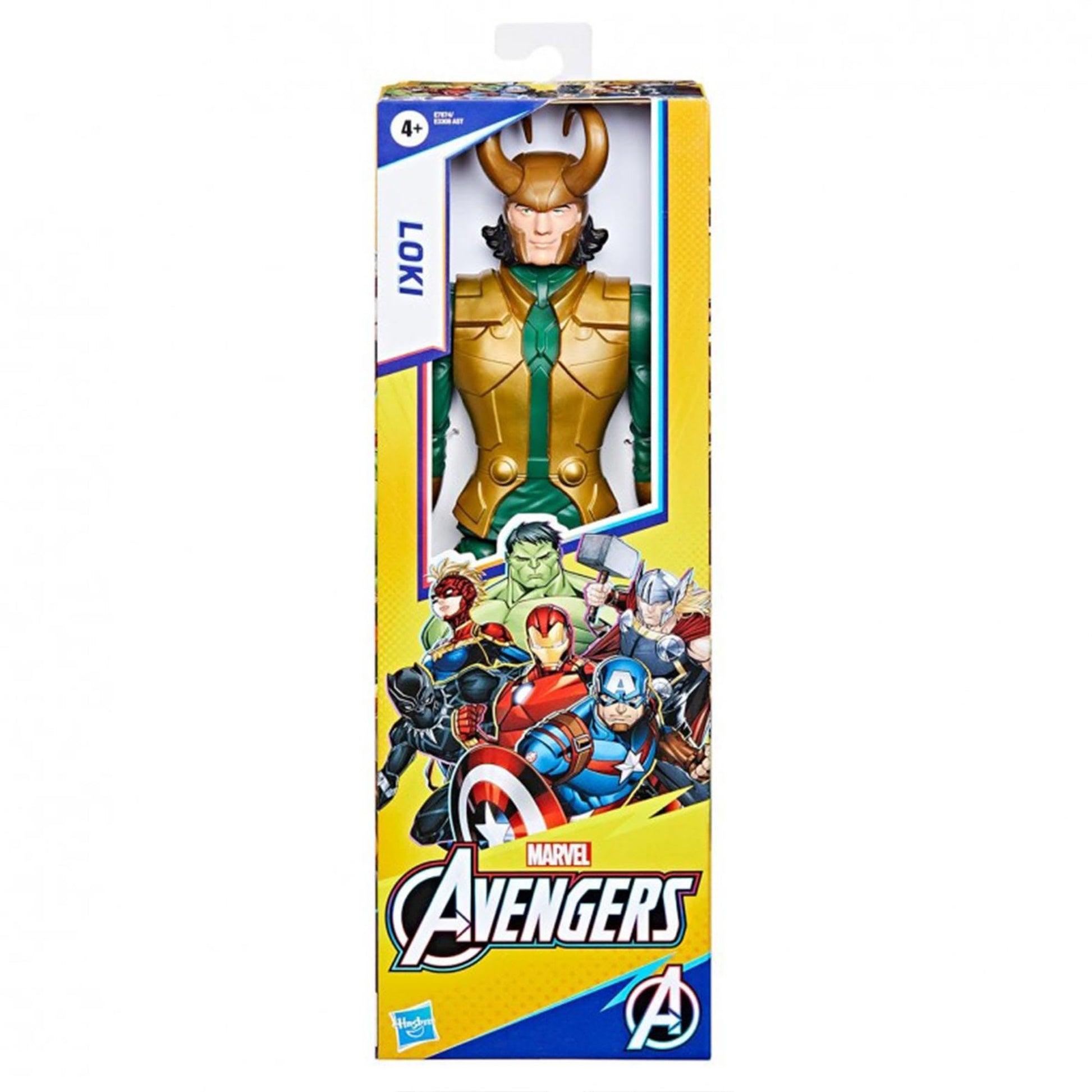 Marvel Avengers Titan Hero Series Blast Gear Loki Action Figure, 12" Toy, Inspired by The Marvel Universe, for Kids Ages 4 & Up