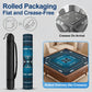 Rolled Shipping Mahjong Mat for Table 32.4''x32.4'', No Creases, Mah Jongg Mat with Carrying Bag for American Mahjong, Poker, Board Games, Card Games