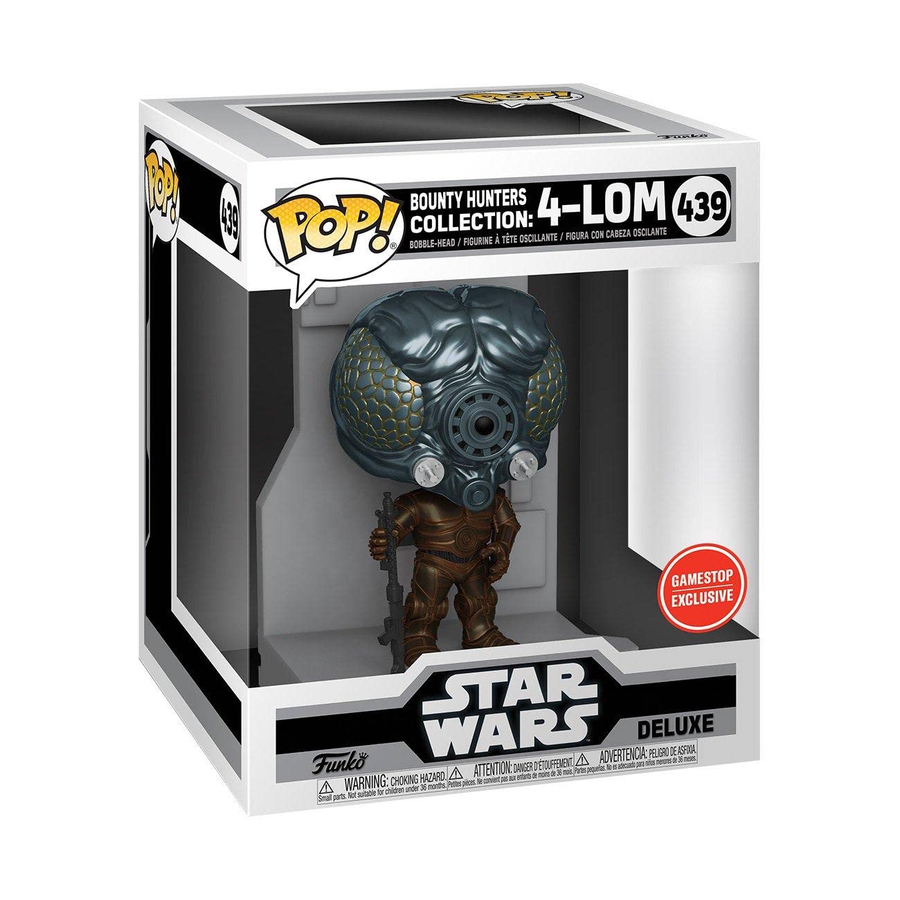 Funko POP! Vinyl 4-LOM Deluxe Diorama (Star Wars, Bounty Hunters, Multicolored)