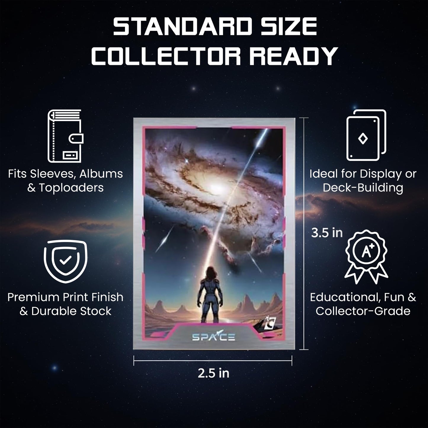 Cardsmith Space Trading Card Galactic Edition Collector Box