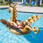 Giant Inflatable 103" Golden Dragon Pool Float - Luxy Float