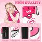 4 Pockets Trading Card Binder, 400 Card Holders with 50 Removable Sleeves, Portable Card Binder Album with zipper, Card holder Book for Game, Sport