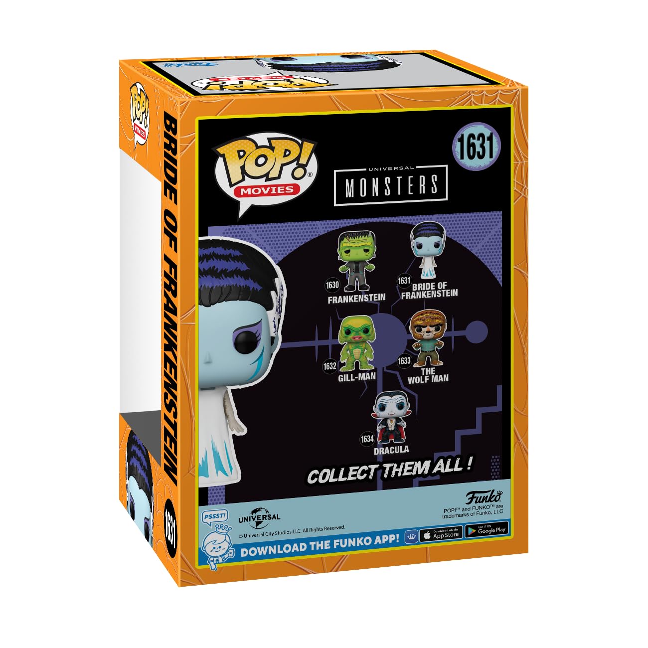 Funko POP! Movies: Universal Monsters - Bride of Frankenstein of Frank - Collectable Vinyl Figure - Gift Idea - Official Merchandise - for Kids &