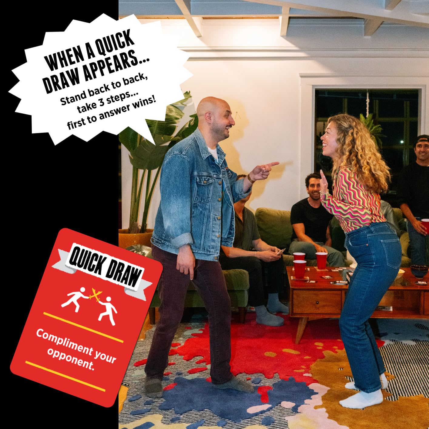 DSS Games Duel: A Drinking Game [Duel Your Friends & Complete Challenges | Funny Party Card Game for Adults | Great for Pregames, Parties, 21st
