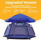 Alvantor® Baby Playpen Pop Up Play Yard 84"x84"x44”Large Kids Play Tent Indoor Outdoor Playhouse Mesh Play Pen, Mosquito Net Playpen Camping Beach