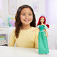 Mattel Disney Princess Ariel Doll in Sparkling Fashion with Removable Skirt, Tiara and Shoes, Posable & Collectible, Inspired by the Little Mermaid