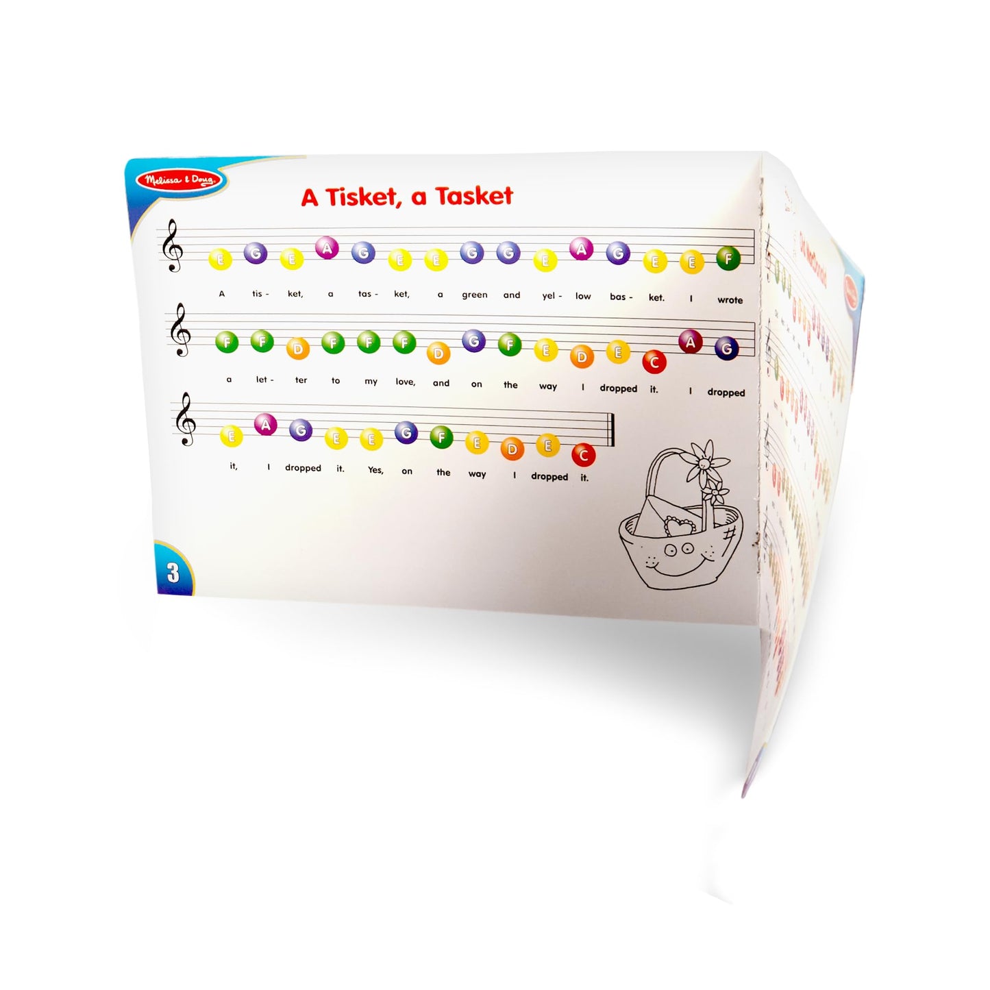 Melissa & Doug Learn-to-Play Piano with 25 Keys and Color-Coded Songbook Toy Piano Kids, Toddler Toys for Ages 3+