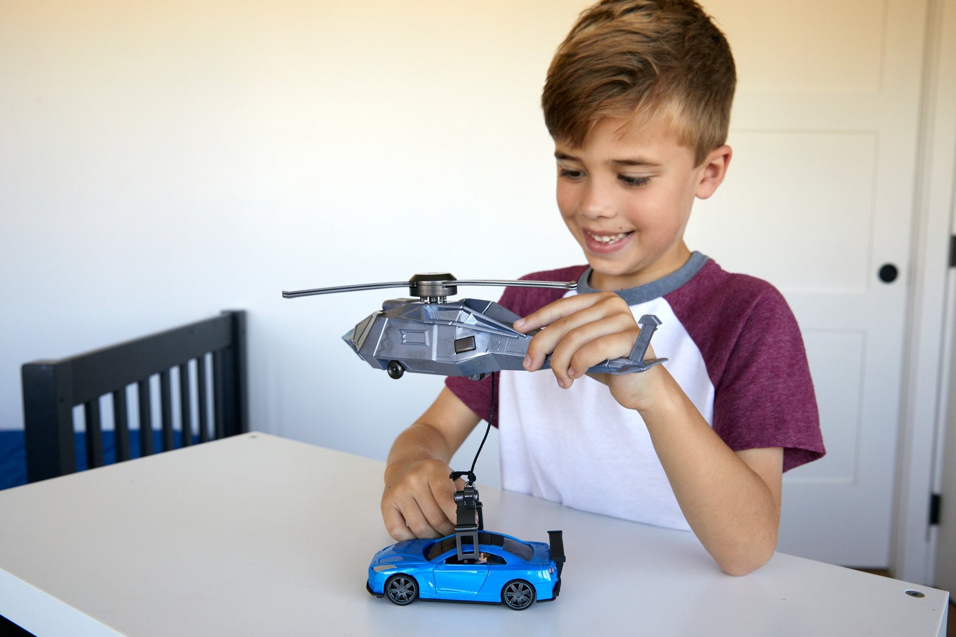 Mattel Fast & Furious Extreme Stunt Stars Brian + '12 Nissan GT-R & Mose Jakande