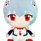 Great Eastern Entertainment Evangelion New Movie - Rei Ayanami Plug Suit Sitting Plush 12" H