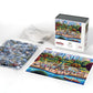 Boardwalk New York Central Park 1000 Piece Jigsaw Puzzle Fun Colorful Autumn Puzzles with Premium Box, Gift for Adults and Family 19"x26"