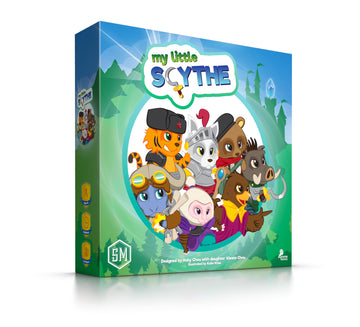 Stonemaier Games: My Little Scythe by Hoby & Vienna Chou | A Competitive Family Strategy Board Game Where You Embark on Adventure with Your Animal