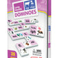 Junior Learning Long Vowel Dominoes Educational Action Games, Multi (JL495)