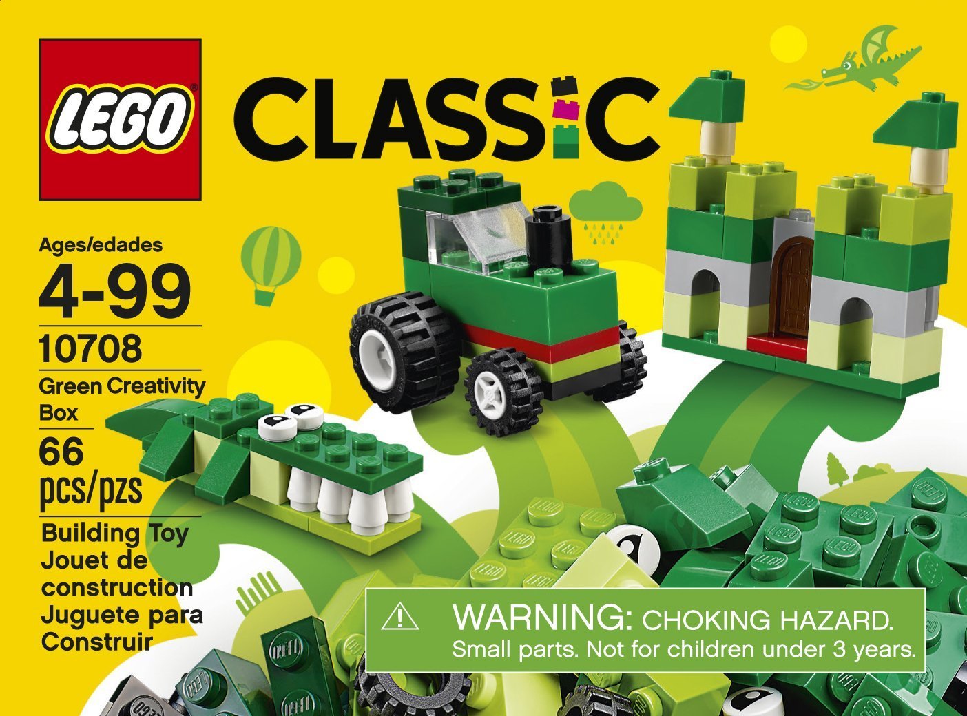 LEGO Classic Green Creativity Box 10708 Building Kit