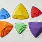 GONGE River Stones - The Original Kids Play Stepping Stones for Balance and Coordination, Non-Slip bottom, Stackable, for Indoor and Outdoor, Set of 6