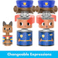 Educational Insights Design & Drill Bolt Buddies Police Motorcycle - Building Construction Toys for Toddlers 3-5, Motorcycle Toy, Kids Tool Set