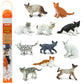Safari Ltd. Domestic Cats TOOB - 11 Mini Figurines Including Balinese, Gray Tabby, Angora, Birman, Siamese, and More - Toy Set for Boys, Girls & Kids