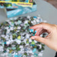 Bob Ross Mountain Retreat Nature Puzzle Board for Adults and Kids | Forest Lake Jigsaw Puzzle 1000 Pieces | Interactive Brain Teaser for Family Game