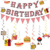 BBQ Themed Birthday Party Decorations,for Summer Cookout Barbecue Picnic Birthday Party Decor Supplies